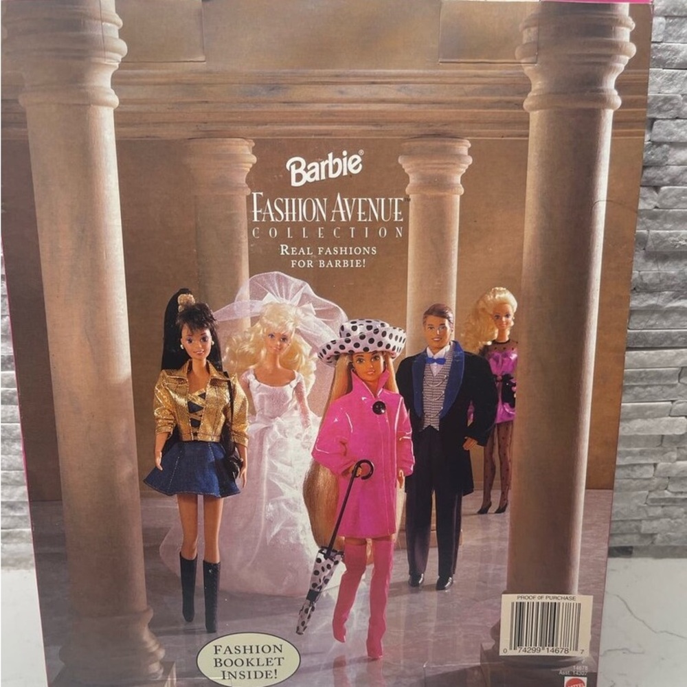 Ken Doll Black Tuxedo Suit Set Fashion Avenue 1995 Mattel